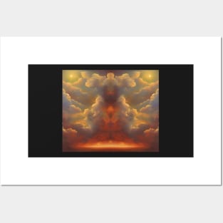 Glory Cloud with an Angel from The Windows of Heaven Posters and Art